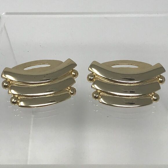 Vintage Gold tone shoe clips - Picture 1 of 4
